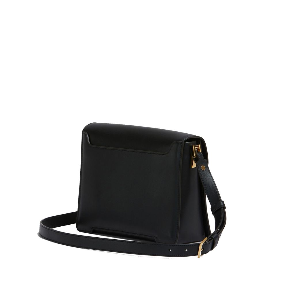 Marni Black Calfskin Shoulder Bag